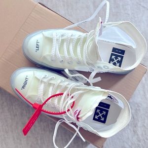((Off-White)) Converse Off-White Chuck 70 High Top Sneakers✨✨✨ (((Transparent)))